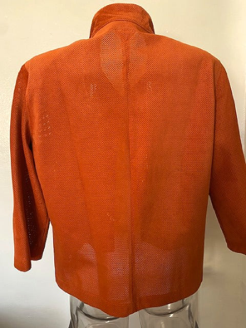 Boxy Suede Top