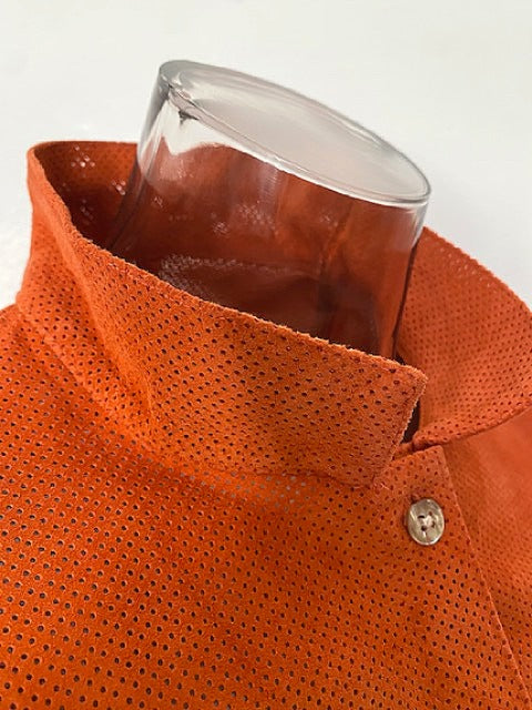 Boxy Suede Top