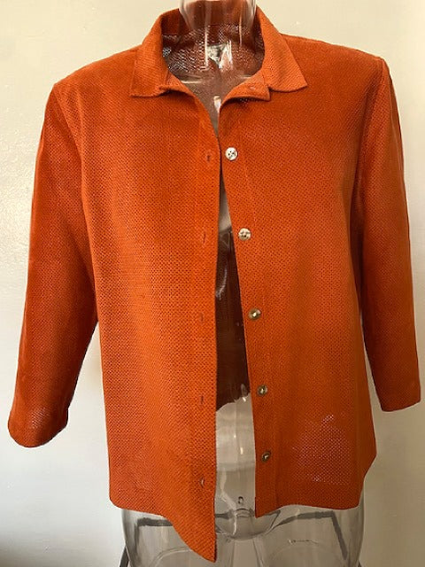 Boxy Suede Top